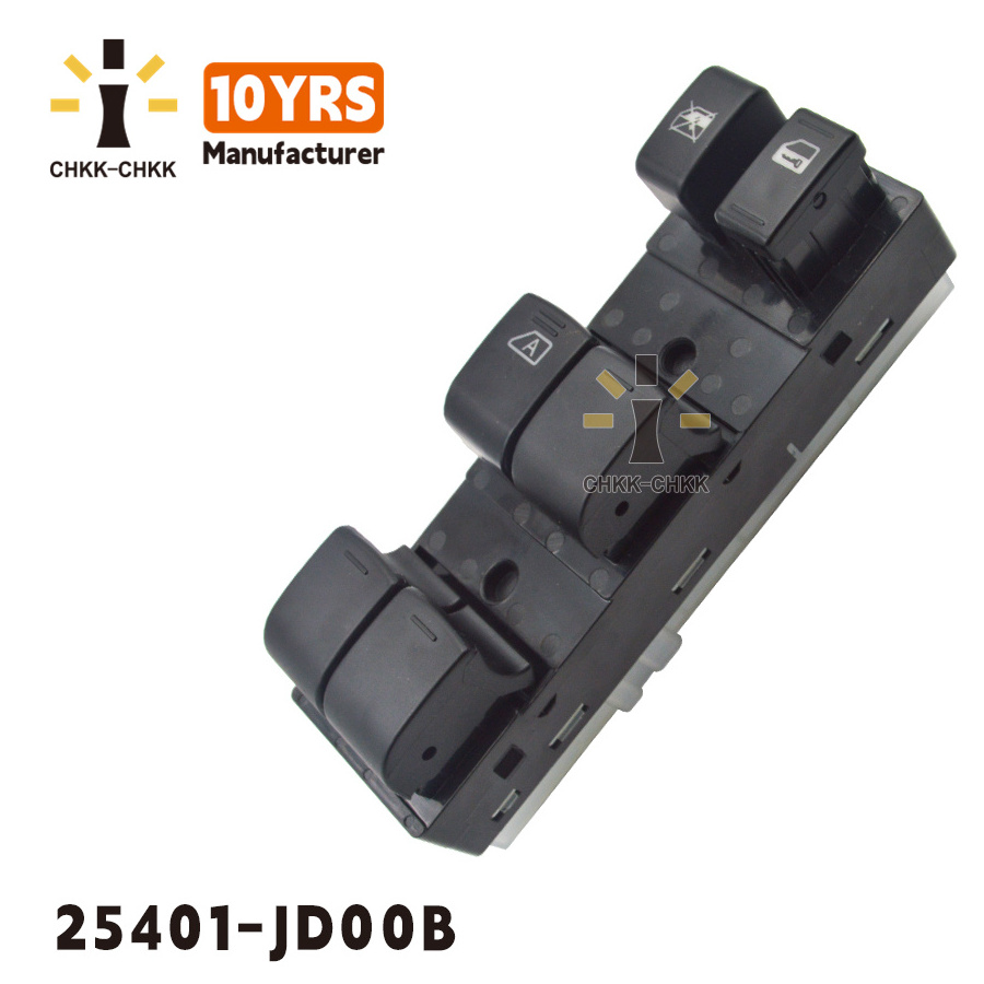 25401-JD00B Factory price Japanese Car Auto Electric Spare Parts Power Window lifter master Switch OEM 25401-5X010 25401-EB30B