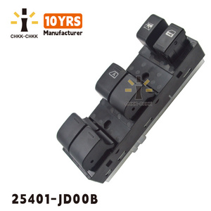 25401-JD00B Factory price Japanese Car Auto Electric Spare Parts Power Window lifter master Switch OEM 25401-5X010 25401-EB30B