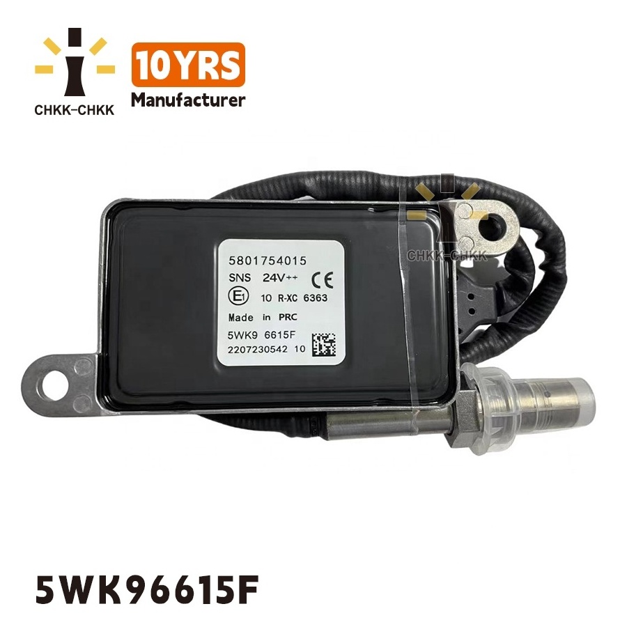 5WK96615F New Car Auto Sensor Nitrogen Oxide Nox Oxygen Sensor 24V For IVECO Truck Part OEM 5801754015 5WK96615F