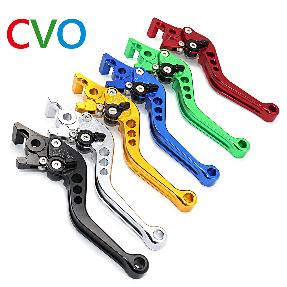 CVO motorcycle parts are applicable to CB125, CB190, CBR250, MSX125 handle 6-gear adjustable motorcycle brake lever and are sold