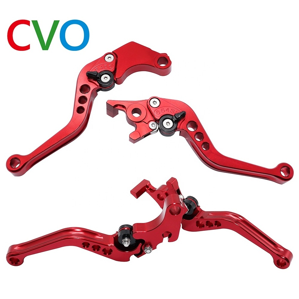 CVO motorcycle parts are applicable to CB125, CB190, CBR250, MSX125 handle 6-gear adjustable motorcycle brake lever and are sold