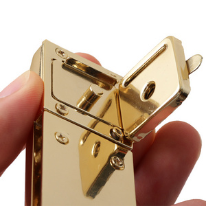 High Quality Bags Closure Lock Clasp Buckle Luxury Shoulder Clip Press Locks Fashion Purse Turn Twist Lock for Handbag