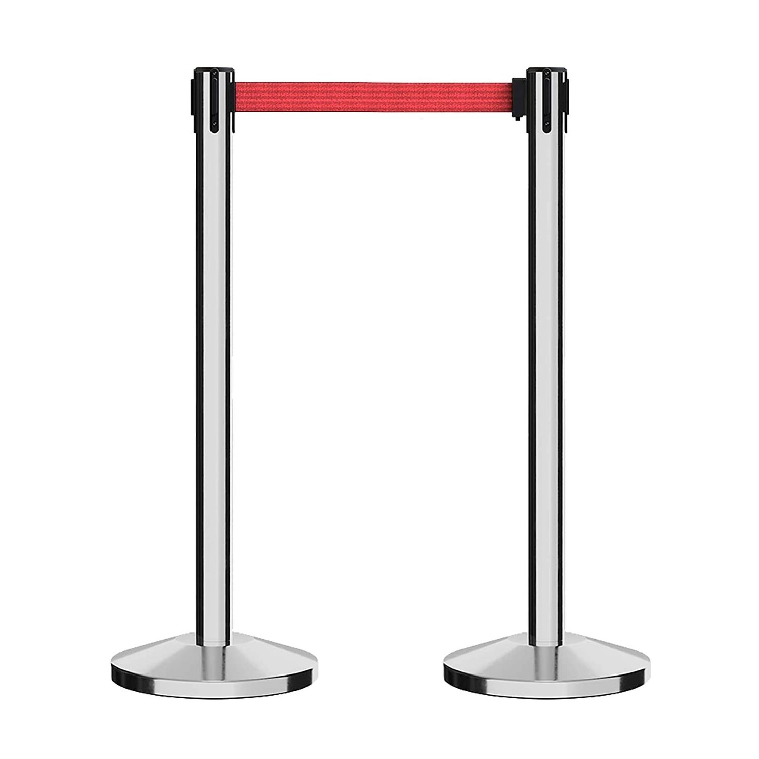 stainless steel Retractable belt Barrier Stand For airport Supermarket