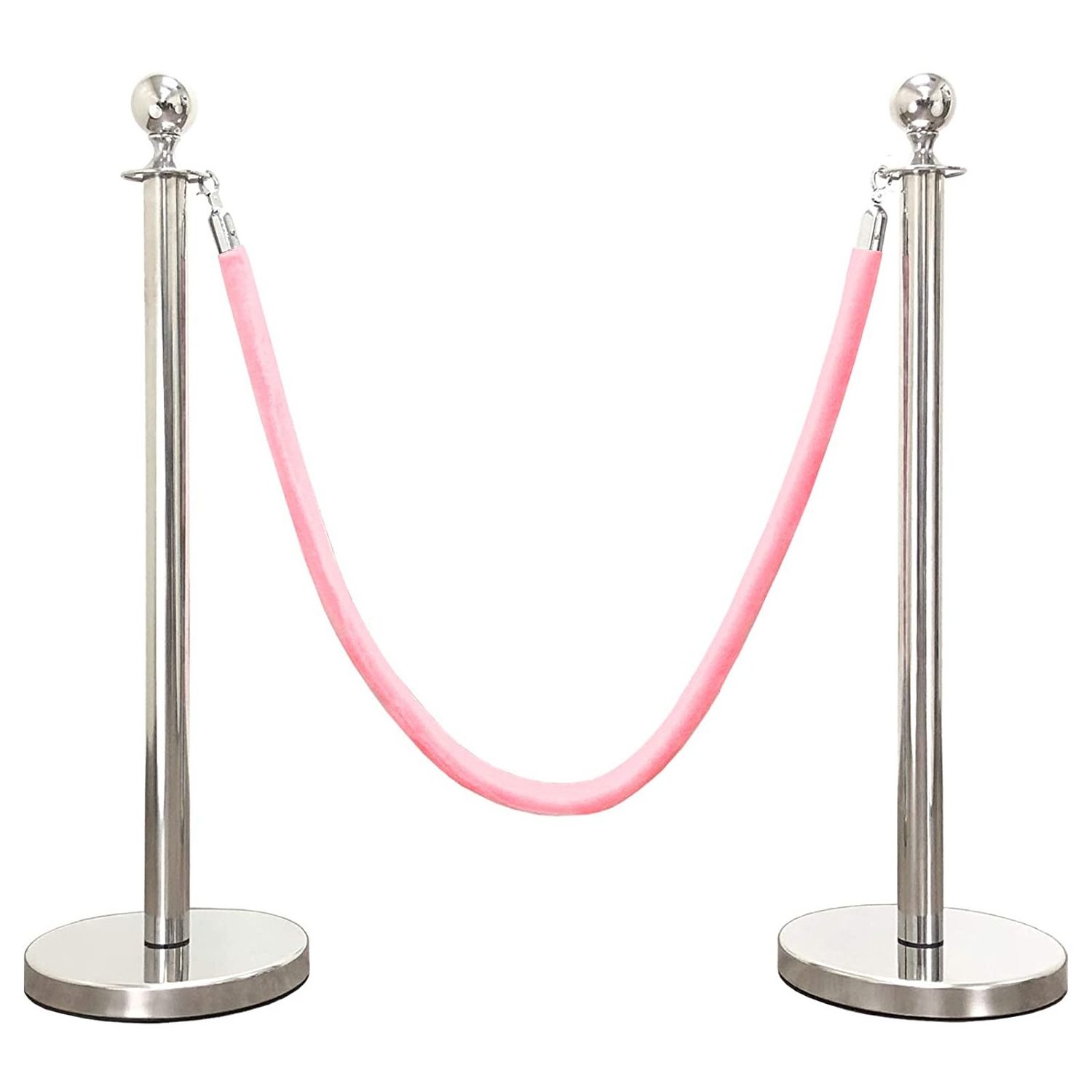 Red Carpet Stand Gold VIP Queue Poles Rope Post Barrier Stanchion Set