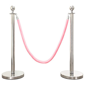 Red Carpet Stand Gold VIP Queue Poles Rope Post Barrier Stanchion Set