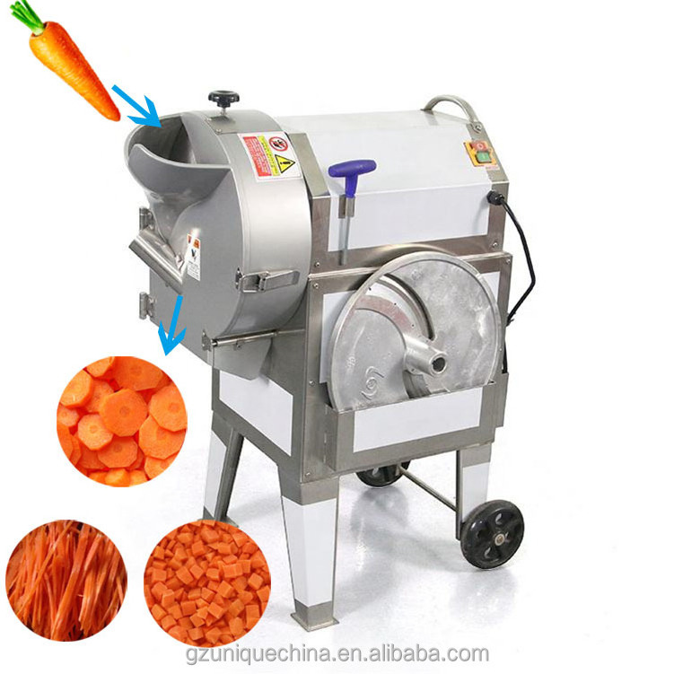 Atomatic dicer cutter slicer tomato apple  pineapple carrot dicing slicing  Cutting Machine For root and tuber Vegetable fruit