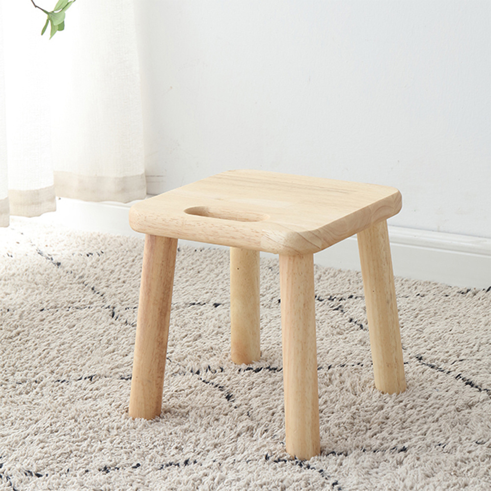 Supplier Wholesale Modern Solid wood stool Foot stool wooden Small bench