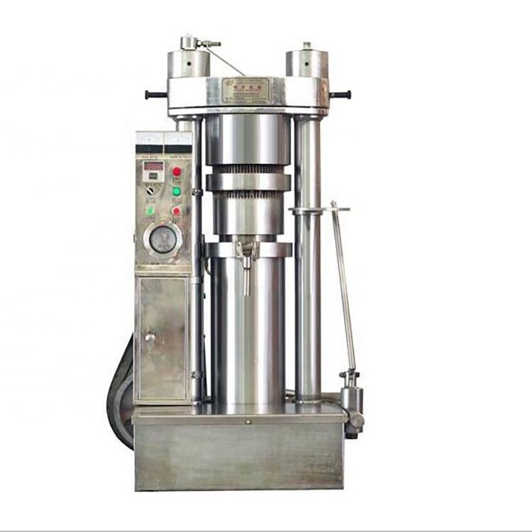 High quality commercial sesame oil press machine and Cold press cocoa butter hydraulic oil press