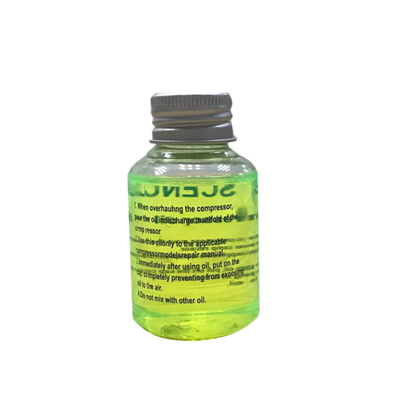 utranee 60ml  Automotive Air Conditioning Refrigerant Oil Eco-friendly fluorescence oil R134a compressor oil with UV