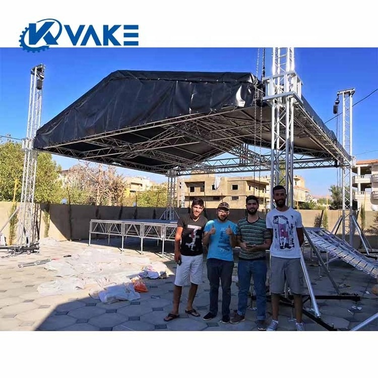 Event Used  Stage Truss Structure Aluminum Materials Live Show Aluminum Alloy Truss With Lift System