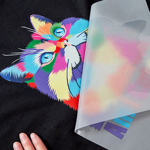 Customized Size Cold Peel and Hot Peel Heat Transfer AB Film DTF PET Film Prints for T Shirts Clothing