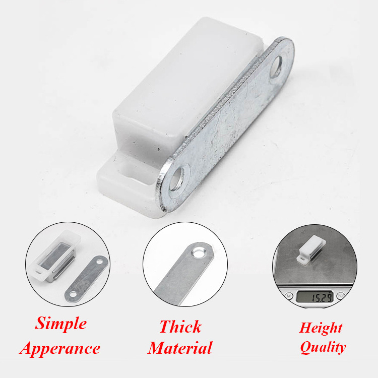 OEM plastic heavy duty power push lock cupboard door catch magnetic push latch furniture magnetic cabinet catches