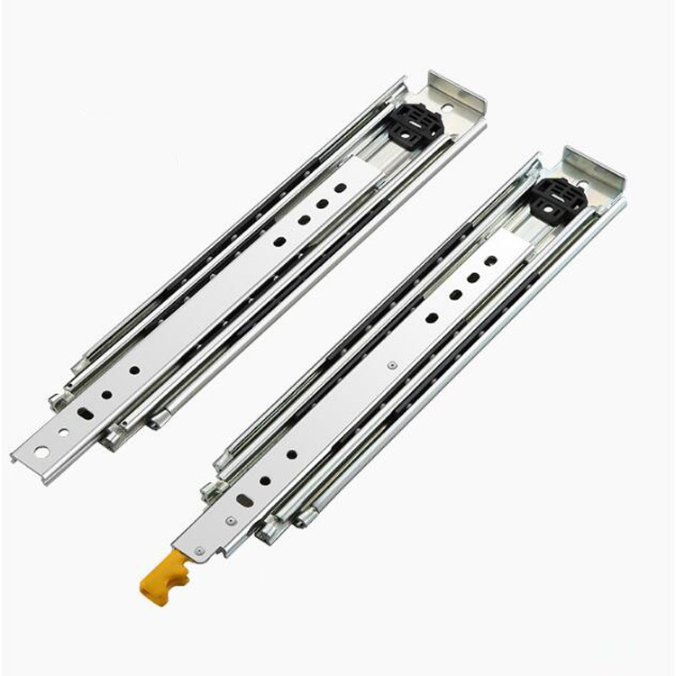 76mm 1200 1500 mm motor home Industrial us general tool box parts drawer slides 50 inch 227kg heavy duty drawer slide rail