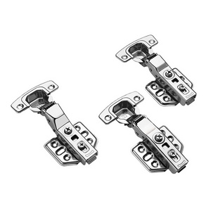 1.2mm Thickness Stainless Steel Soft Close Concealed Hinges Clip On Face Frame Mounting Kitchen Cupboard Door Hinges