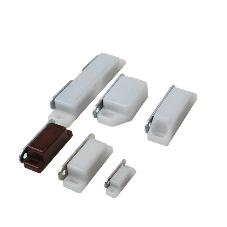 Wholesale Cupboard Wardrobe Closet Closures Cabinet Door Drawer Latch White Plastic  Cabinet Door Catch