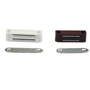 Wholesale Easy Install Magnetic Furniture Door Latch White Brown Cabinet Magnet Latch for Cabinet Doors, Cupboards, Drawers