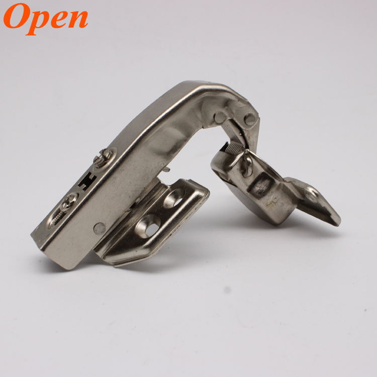 kitchen furniture hardware 90 degree stop locking iron hydraulic hinge with 90 degree stop for Pivot door corner cabinet