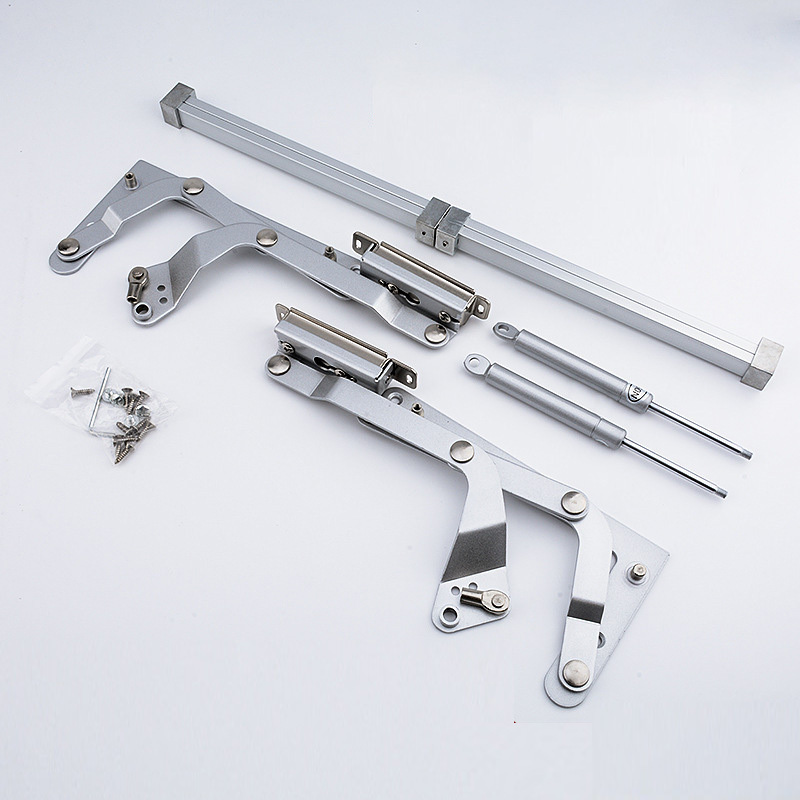 Furniture hardware soft closing cabinet support lift system hydraulic support kitchen lift up lifting system cabinet support