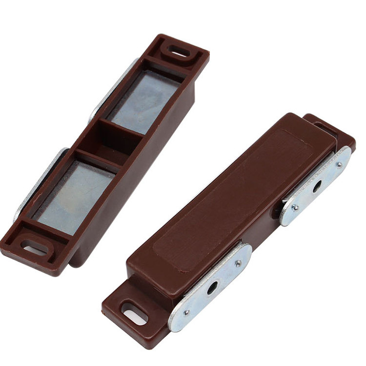 Wholesale Cupboard Wardrobe Closet Closures Cabinet Door Drawer Latch White Plastic  Cabinet Door Catch