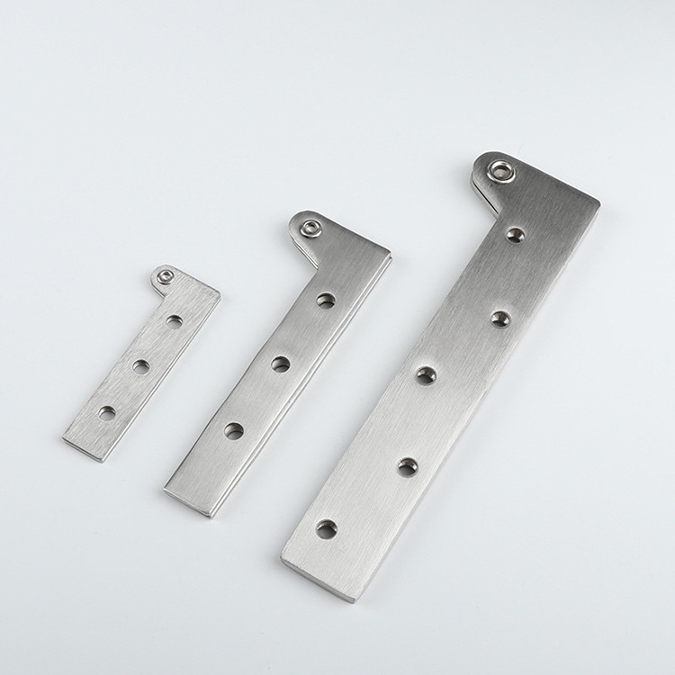 Wholesale 4 6 inch Pivot Hinges L Shape Inset Door Stainless Steel 360 Degree Rotating Pivot Hinges