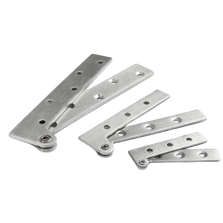 Wholesale 4 6 inch Pivot Hinges L Shape Inset Door Stainless Steel 360 Degree Rotating Pivot Hinges