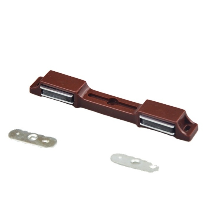 Wholesale F-804B Cabinet Magnet Latch Brown Magnetic Door Latch Lock for Cabinet Doors