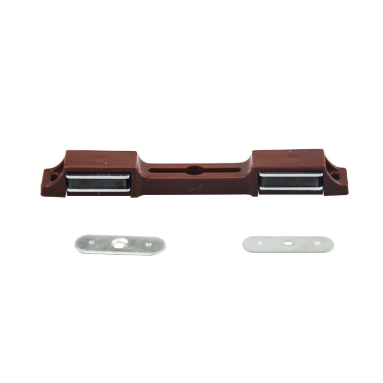 Wholesale F-804B Cabinet Magnet Latch Brown Magnetic Door Latch Lock for Cabinet Doors