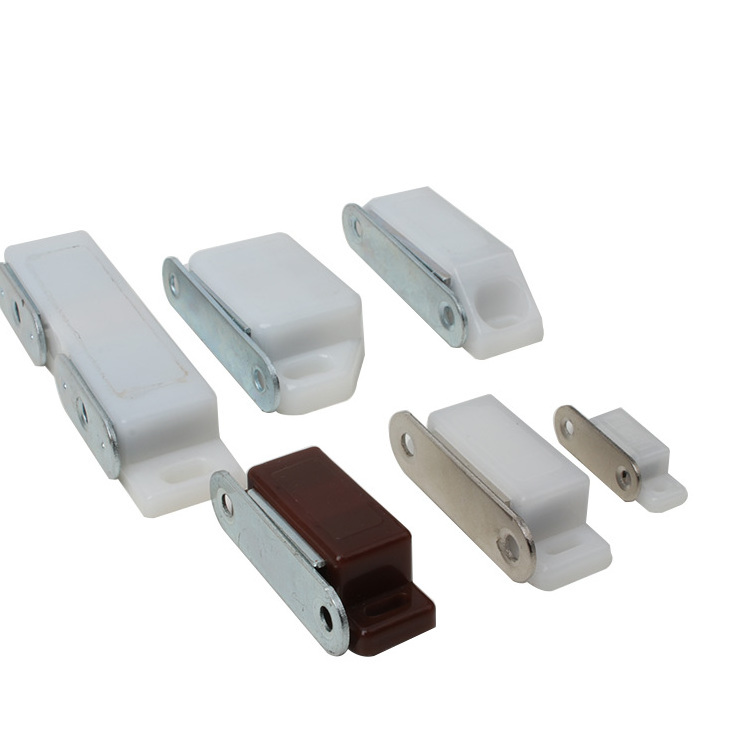 Wholesale Cupboard Wardrobe Closet Closures Cabinet Door Drawer Latch White Plastic  Cabinet Door Catch