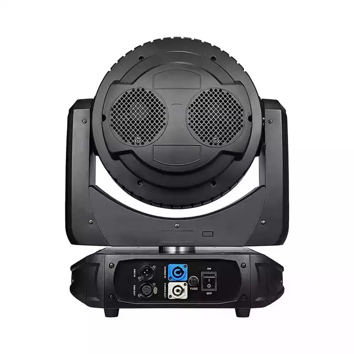 Vortex Kaleidoscope Effect 19*40W Big Bee Eye Led Wash Beam Moving Head with Colorful Led strip Lighting