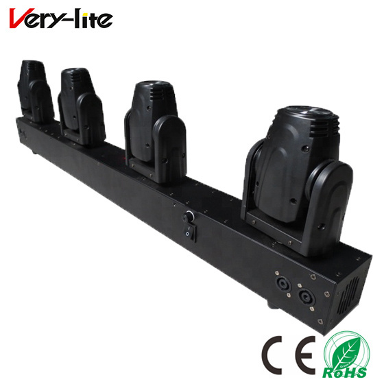 4 Head Led Beam cheap dj equipment set 4heads 10w LED moving head lights stage lighting