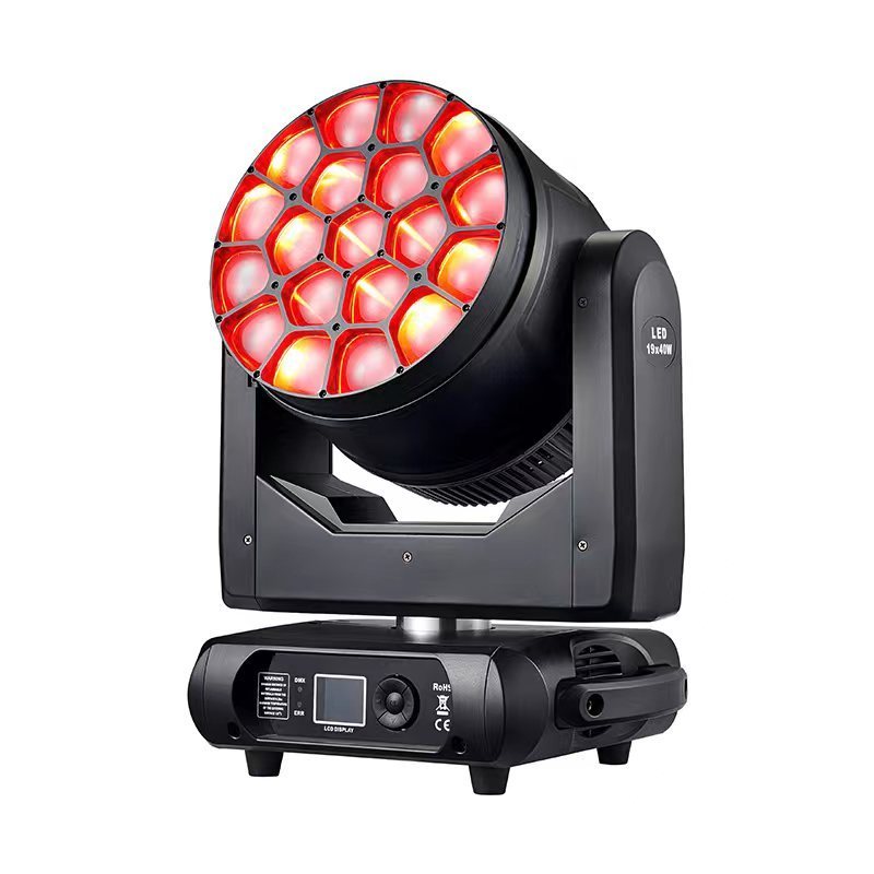 Clay Paky K15 Channel Library big bee eye 19x40w led wash zoom moving head stage dj disco event bar lights