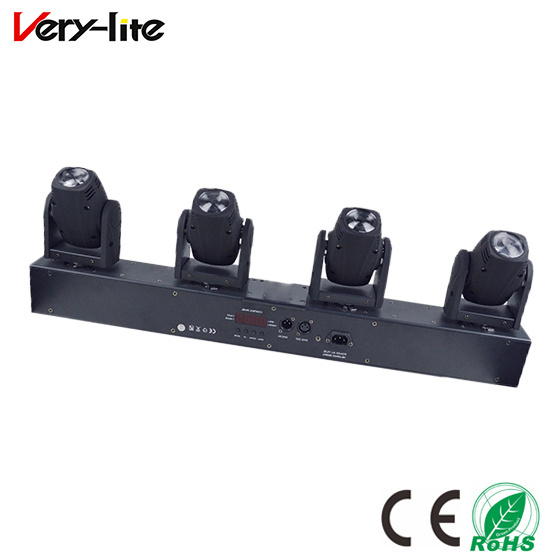 4 Head Led Beam cheap dj equipment set 4heads 10w LED moving head lights stage lighting