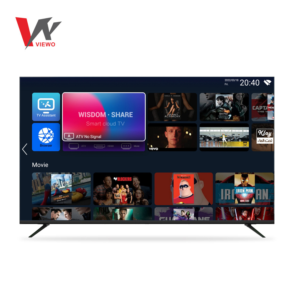 Premium Metal Bezel-less LED TVs with Android 11 AOSP - Available in 50