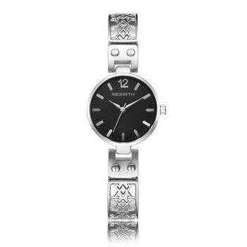 REBIRTH  206 fashion silver women quartz watch hot sale Stainless steel band Waterproof analog display character Casual watch