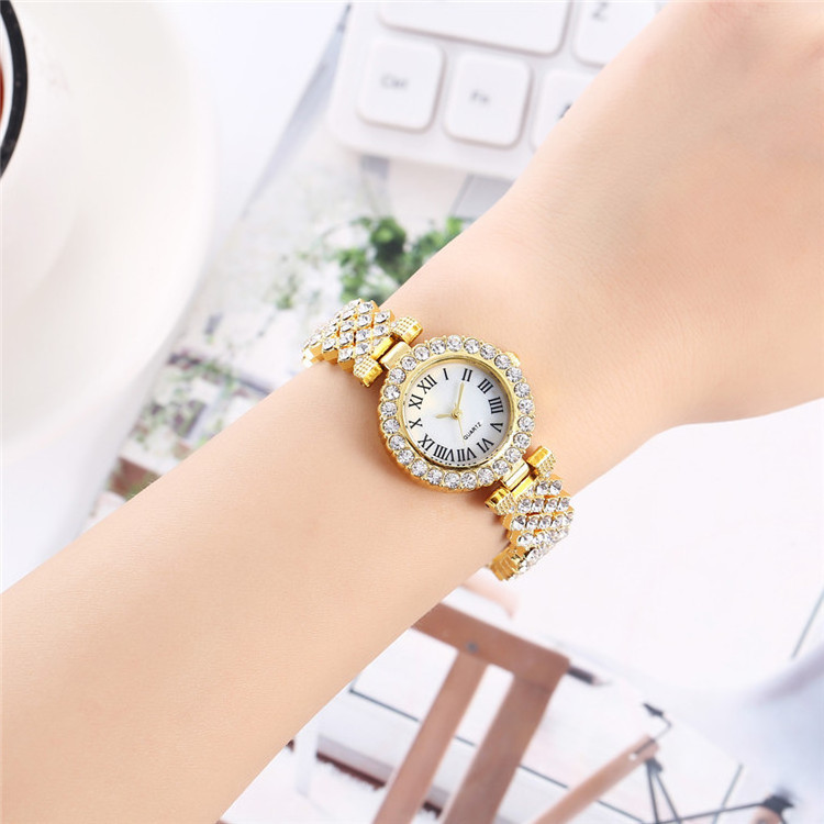 FULAIDA Y106 beautiful rose gold ladies quartz watch low price Stainless steel band Waterproof Luminous stylish Casual watch