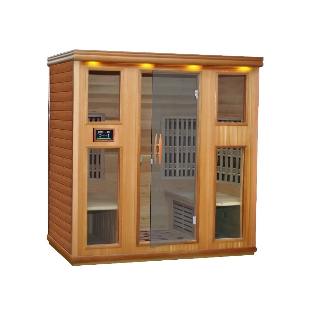 3-4 person used sauna for sale,wooden far infrared sauna,sauna room outdoor