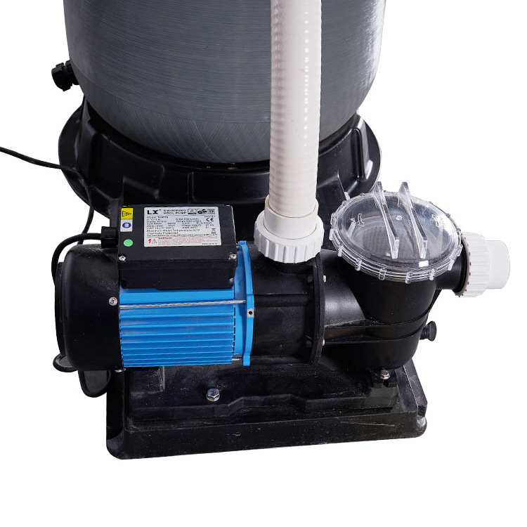 new release Combo 6-way Fiberglass sand filter pump swimming pool Sand Filter With Pump swimming pool equipment