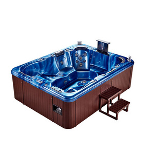 China factory high quality luxury 8 person hot tubs outdoor spa/ whirlpool / bathtub