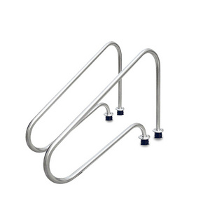 Removable stainless steel swimming pool handrail fittings accessory