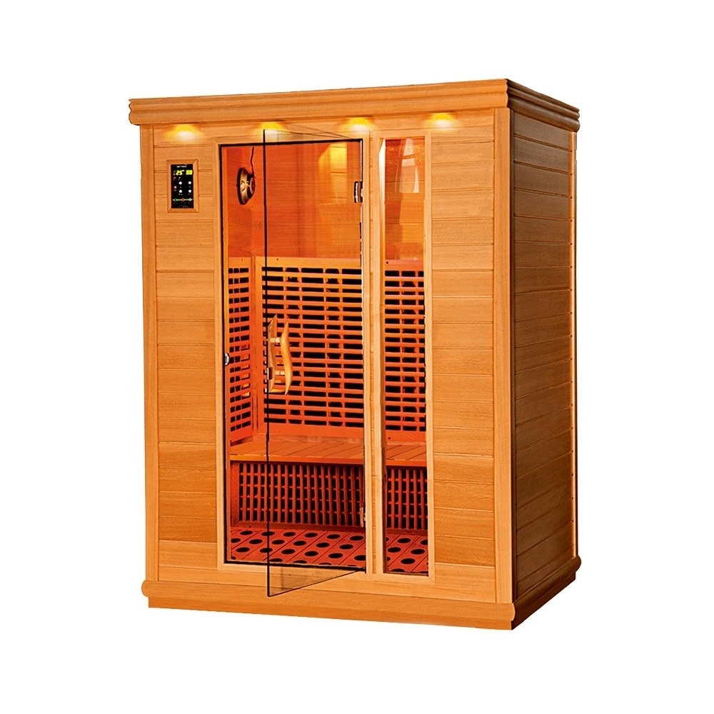 3-4 person used sauna for sale,wooden far infrared sauna,sauna room outdoor