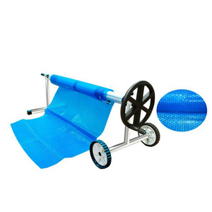 Top quality pool cover reel,pool cover roller,Bubble Pool Cover