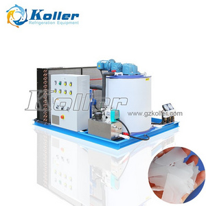 1ton small ice maker can be installed on fishing boat seawater flake ice making machine for fishery industry