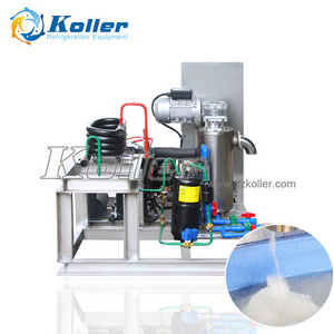 Koller 1 Tons/day Ice Vending Machine Slurry Ice Machine for Food Cooling Project Fishing Box Used