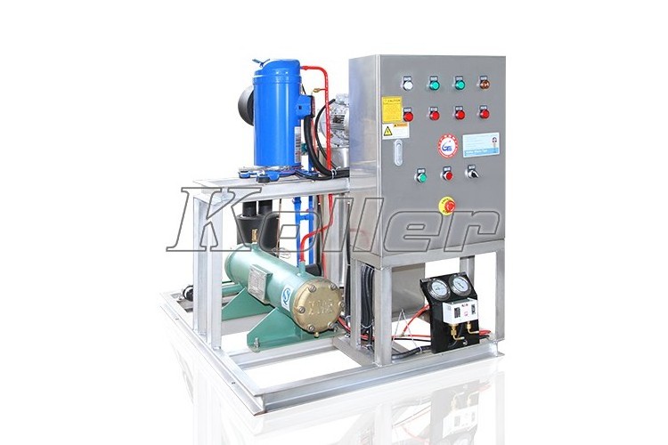 Koller SF30 3000kg/day 1 tons quick freezing seawater slurry ice making machine for fishery