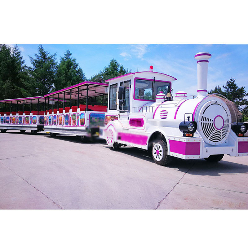 Amusement Park Battery Trackless Train Ride Tourist Attraction Road Train for Sale