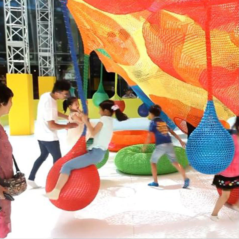 Waimar Crochet net swing in a park ball indoor and outdoor playground new playground items