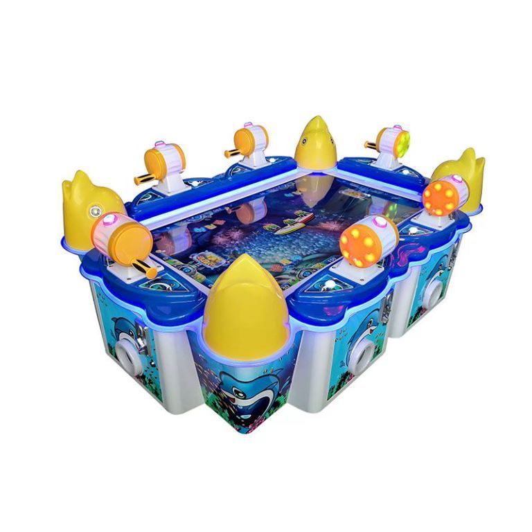 Waimar Kids Indoor Game Mini Arcade Coin Operated Games Go Fishing Lottery Game Machines For Sale