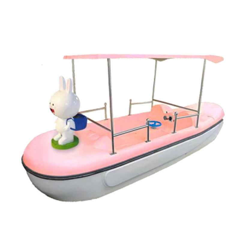 China Waimar water amusement park equipment 2 seats 4 seats used duck swan pedal boat for sale