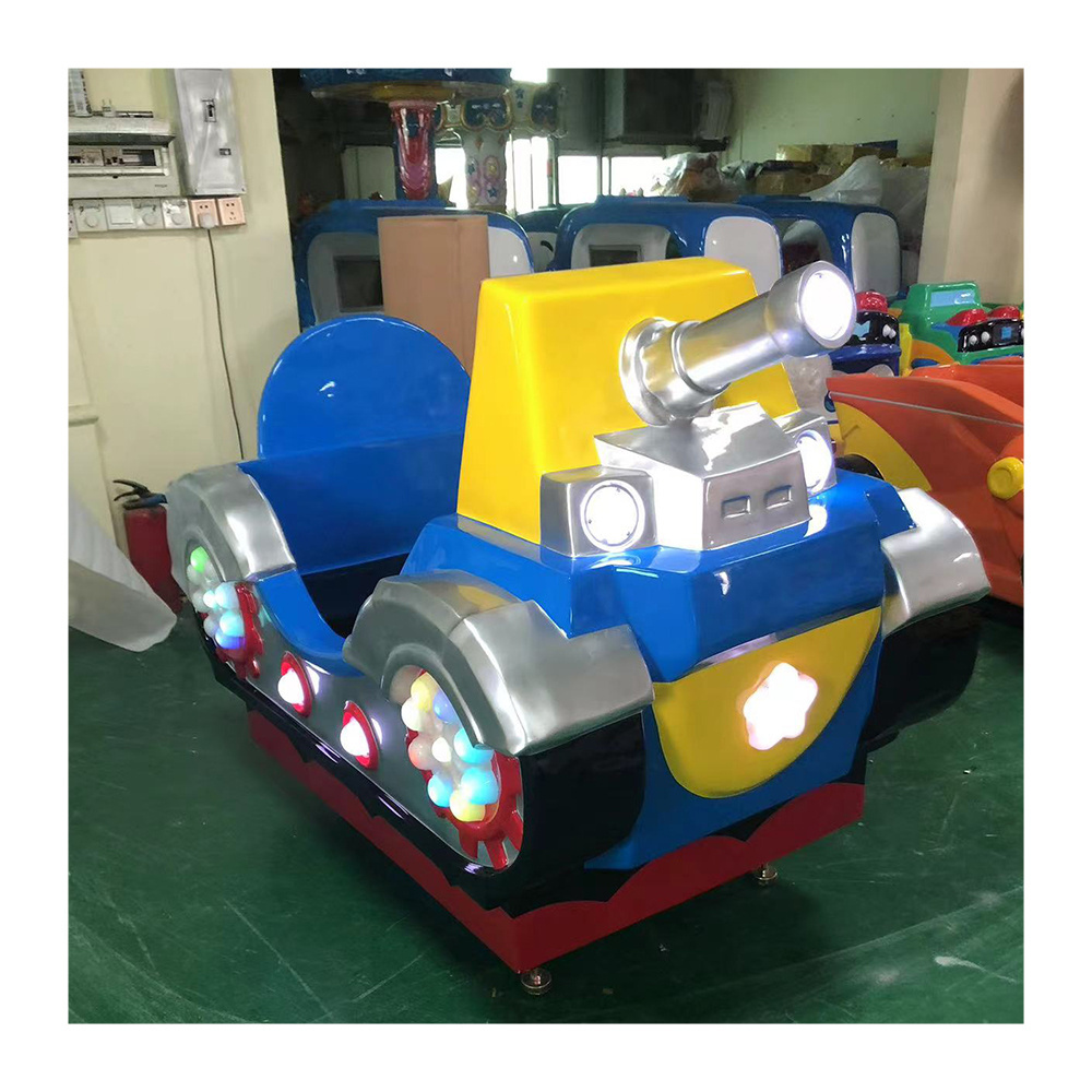 New kiddie rides  coin operated fiberglass swing electric car  small train  kiddie ride game machine