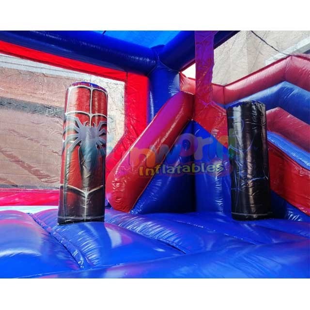 Jumping castle  price party jump bouncer water combo with slide  inflatable spider man spiderman house